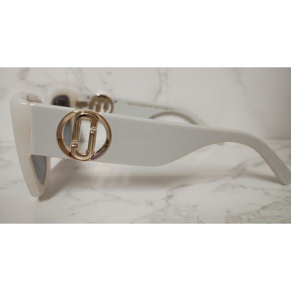 MARC JACOBS MARC 687/S Square Ivory Sunglasses w/ Case - EUC main image 2